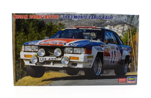 Hasegawa - NISSAN 240RS (BS110) TEAM NISSAN EUROPE (night version) N 12 RALLY CARLO 1983 TIMO SALONEN - SEPPO HARJANNE /