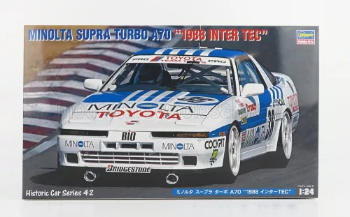 Hasegawa - TOYOTA SUPRA TURBO A70 TEAM MINOLTA N 36 INTER TEC 1988 M.SEKIYA - H.OGAWA /