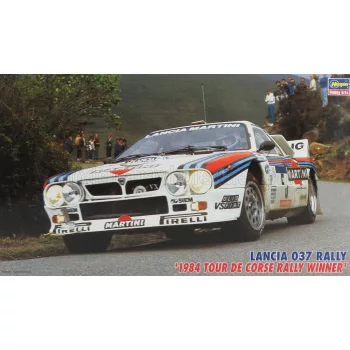   Hasegawa - LANCIA 037 TEAM MARTINI RACING N 5 WINNER RALLY TOUR DE CORSE 1984 M.ALEN - I.KIVIMAKI /