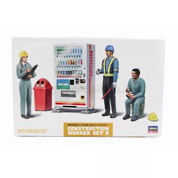 Hasegawa - ACCESSORIES CONSTRUCTION WORKER SET B /
