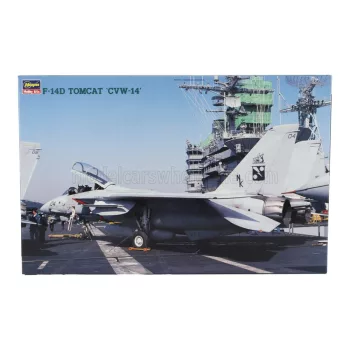   Hasegawa - GRUMMAN F-14D TOMCAT CVW-14 MILITARY AIRPLANE 1974 /