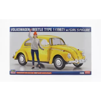 Hasegawa - VOLKSWAGEN BEETLE TYPE 1 WITH GIRL FIGURE 1967 /
