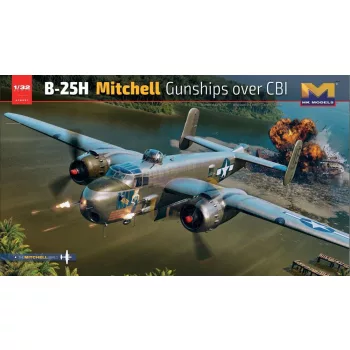 HongKong Model - B-25H Mitchell Gunship Over CBI