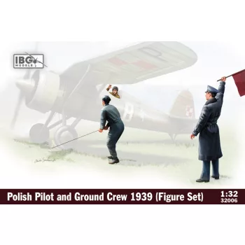 IBG - Polish Pilot and Ground Crew 1939 Figure Set