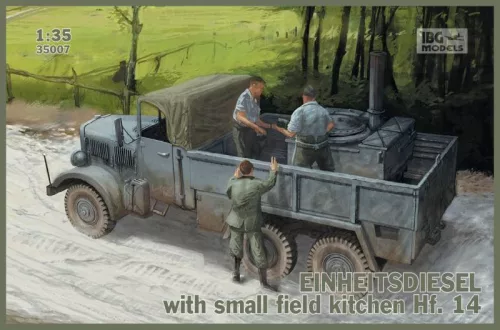 IBG - Einheitsdiesel with small field kitchen Hf. 14