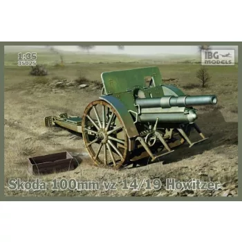 IBG Models - Skoda 100Mm Vz 14/19 Howitzer