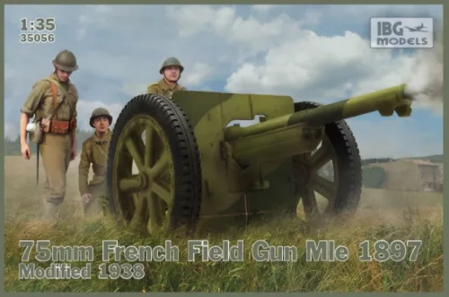 IBG - 75mm French Field Gun Mle 1897 – Modified 1938