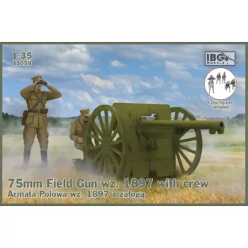 IBG - 75mm Field Gun wz.1897 with Polish Artillerymen