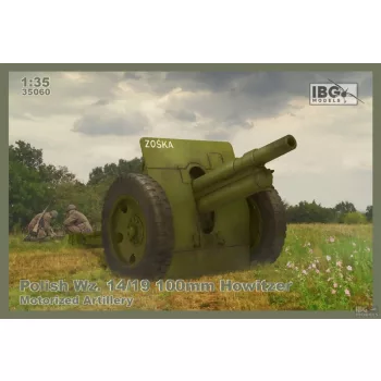   IBG - 1/35 Polish Wz. 14/19 100mm Howitzer - Motorized Artillery