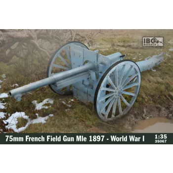   IBG - 1/35 75mm French Field Gun Mle 1897 - World War I - IBG
