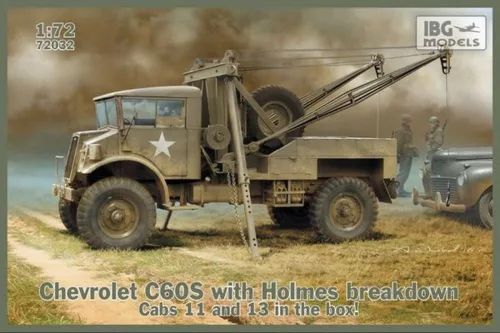 IBG Models - Chevrolet C60S With Holmes Breakdown