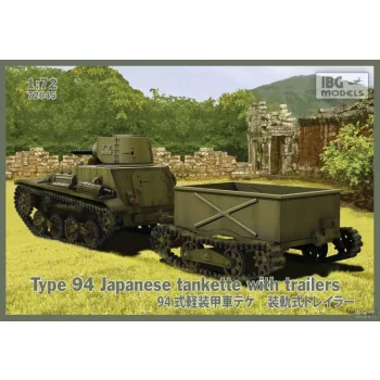 IBG - 1/72 Type 94 Japan Tankette with trailer
