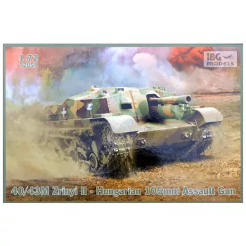IBG Models - 40/43M Zrinyi Ii - Hungarian 105Mm Assault Gun