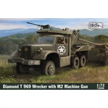 IBG Models - Diamond T969 Wrecker With M2 Gun