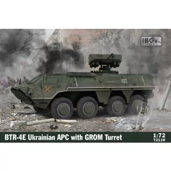 IBG - 1/72 BTR-4E Ukrainian APC with GROM Turret