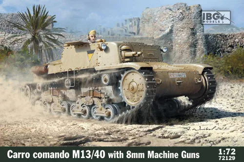 IBG - 1/72 Carro Comando M13/40 with 8mm Breda Machine Guns