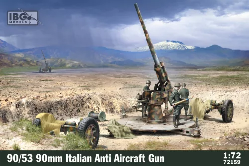 IBG - 1/72 90/53 90mm Italian Anti Aircraft Gun