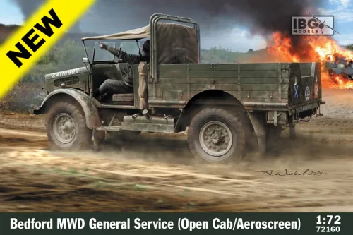 IBG - Bedford MWD General Service with Open Cab and Aeroscreen