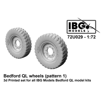 IBG - 1/72 Bedford QL Wheels (Pattern 1) - 3d printed
