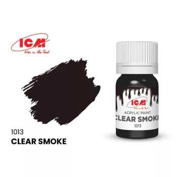 ICM - CLEAR COLORS Clear Smoke bottle 12 ml