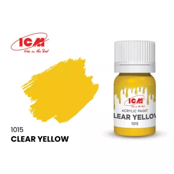 ICM - CLEAR COLORS Clear Yellow bottle 12 ml