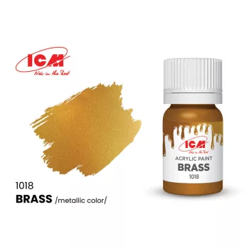 ICM - METALLIC COLORS Brass bottle 12 ml