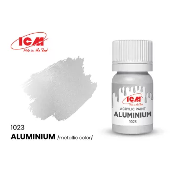 ICM - METALLIC COLORS Aluminium bottle 12 ml