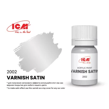 ICM - VARNISHES Varnish Satin bottle 12 ml