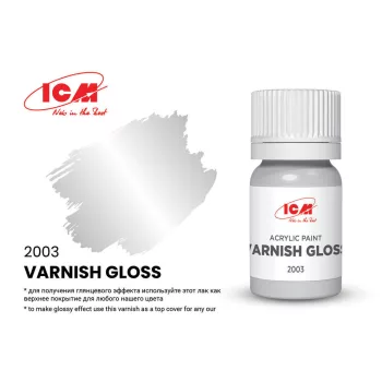 ICM - VARNISHES Varnish Gloss bottle 12 ml