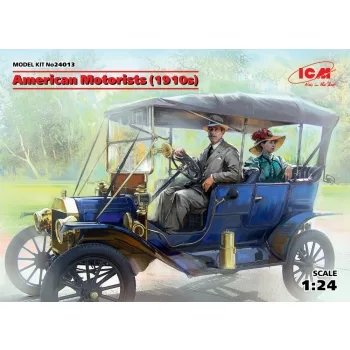 ICM - American Motorists (1910s)(1male 1female figures)