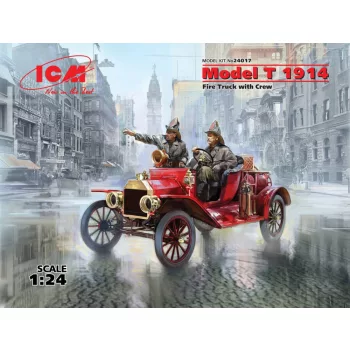 ICM - Model T 1914 Fire Truck with Crew
