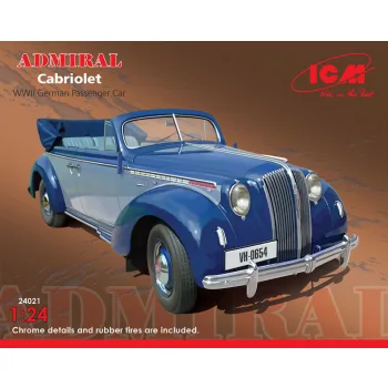 ICM - Admiral Cabriolet, WWII German Passenger Car