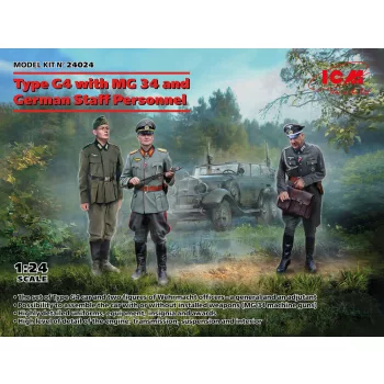 ICM - Type G4 with MG 34 and German Staff Personnel