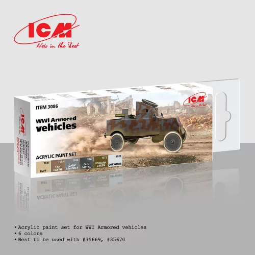 ICM - WWI Armored vehicles