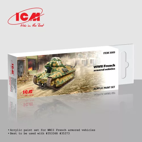 ICM - WWII French armored vehicles