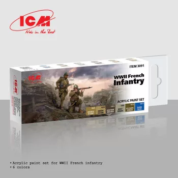 ICM - WWII French infantry