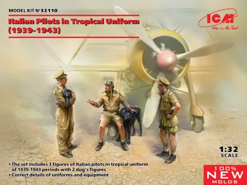 ICM - Italian Pilots in Tropical Uniform (1939-1943)
