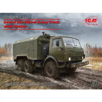 ICM - Soviet Six-Wheel Army Truck with Shelter