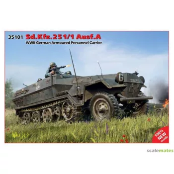   ICM - Sd.Kfz.251/1 Ausf.A WWII German Armoured Personnel Carrier