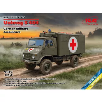 ICM - Unimog S 404, German Military Ambulance