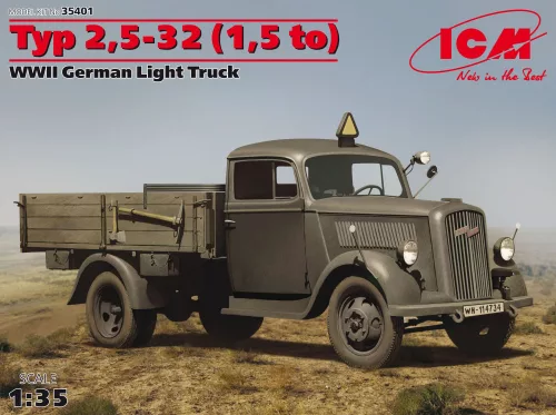 ICM - Typ 2,5-32 (1,5 to), WWII German Light Truck