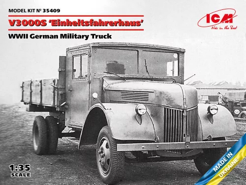 ICM - V3000S Einheitsfahrerhaus, WWII German Military Truck