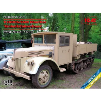   ICM - V3000S/SSM Maultier Einheitsfahrerhaus, WWII German Truck