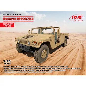 ICM - 1:35 ICM Humvee M1097A2 (100% new molds)