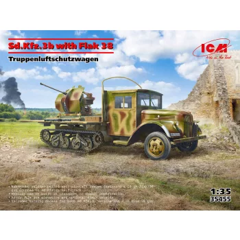 ICM - Sd.Kfz.3b with Flak 38 AA Gun