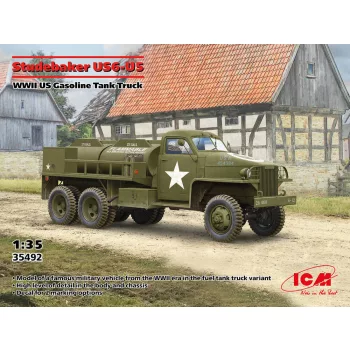 ICM - Studebaker US6-U5, WWII US Gasoline Tank Truck