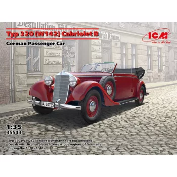 ICM - Typ 320 (W142) Cabriolet B, German Passenger Car