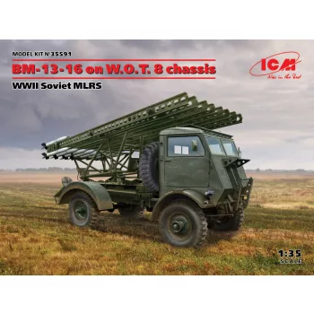 ICM - BM-13-16 on W.O.T. 8 chassis, WWII Soviet MLRS