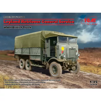   ICM - Leyland Retriever General Service, WWII British Truck (100% new molds)