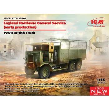   ICM - Leyland Retriever General Service (early production), WWII British Truck